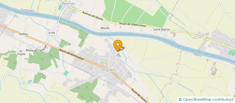 localisation de l'entreprise MADAME AURELIE PAULETTE DUTHOO  ORGUEIL