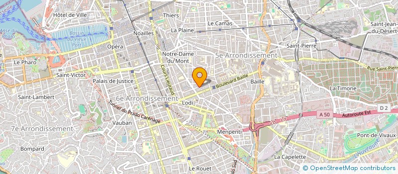 localisation de l'entreprise MADAME AURELIE PAULIN à MARSEILLE
