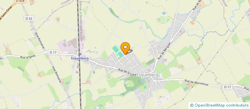 localisation de l'entreprise MADAME AURELIE PAUWELS  ZEGERSCAPPEL