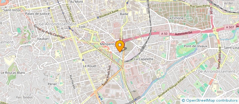 localisation de l'entreprise MADAME AURELIE PAVARD à MARSEILLE