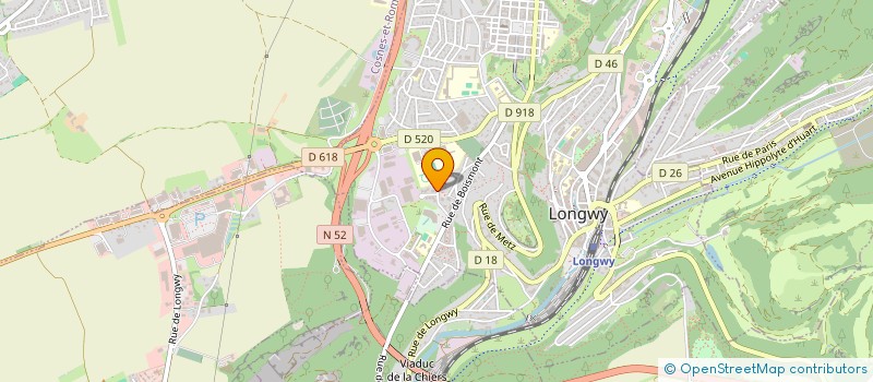 localisation de l'entreprise MADAME AURELIE PAVEILLAC à LONGWY