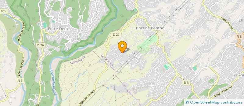 localisation de l'entreprise MADAME AURELIE PAYET  LE TAMPON