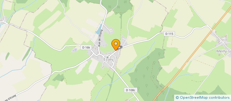 localisation de l'entreprise MADAME AURELIE PAYOT  ESSEY