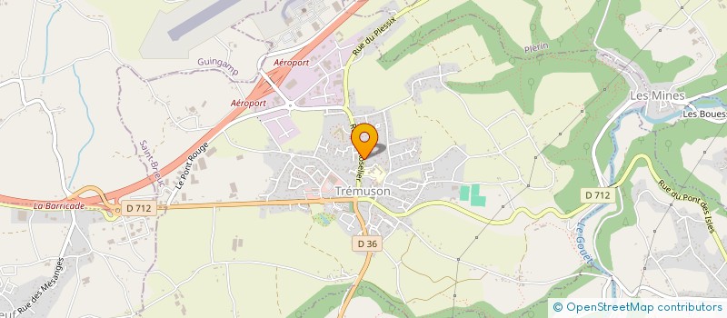 localisation de l'entreprise MADAME AURELIE PELTIER  TREMUSON