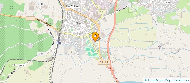 localisation de l'entreprise MADAME AURELIE PENAS  BAGES