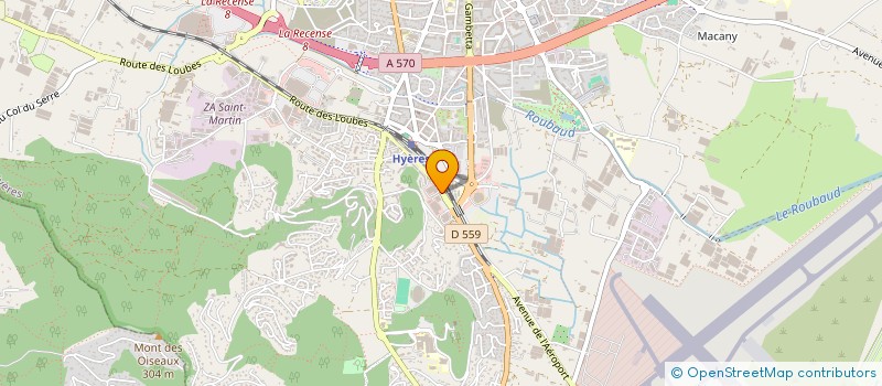 localisation de l'entreprise MADAME AURELIE PEPINO  BORMES-LES-MIMOSAS