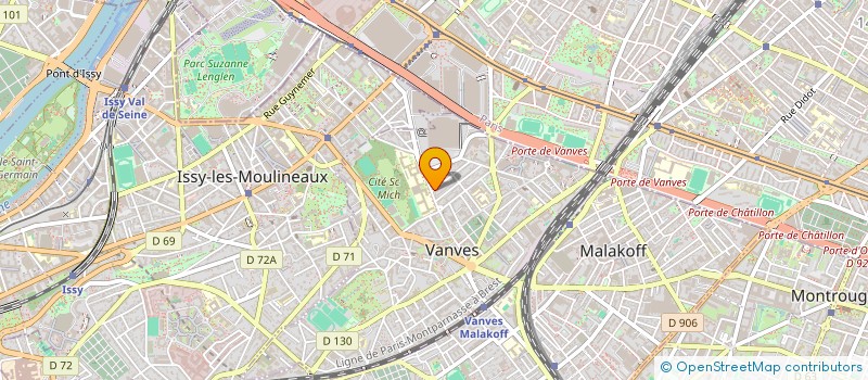 localisation de l'entreprise MADAME AURELIE PERILLEUX à VANVES