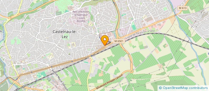 localisation de l'entreprise MADAME AURELIE PERRIAT-SANGUINET à CASTELNAU-LE-LEZ