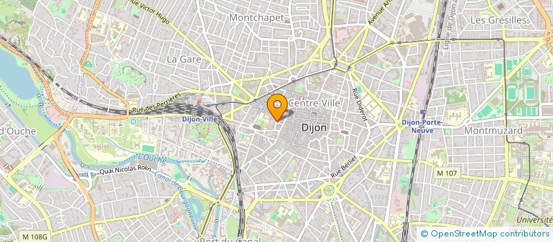 localisation de l'entreprise MADAME AURELIE PERRIN  DIJON