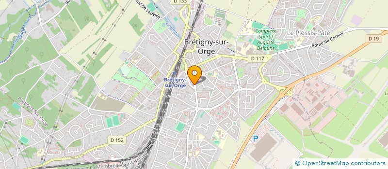 localisation de l'entreprise MADAME AURELIE PERRIN TURENNE  BRETIGNY-SUR-ORGE