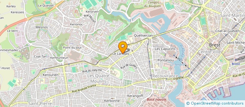 localisation de l'entreprise MADAME AURELIE PERROT à BREST