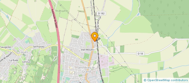 localisation de l'entreprise MADAME AURELIE PETIOT  SENNECEY-LE-GRAND