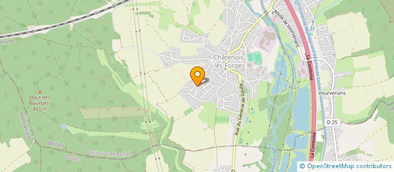 localisation de l'entreprise MADAME AURELIE PETTMANN à CHATENOIS-LES-FORGES