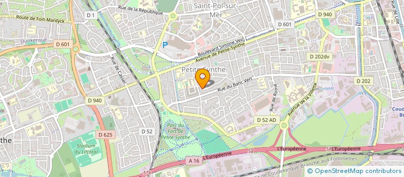 localisation de l'entreprise MADAME AURELIE PEUGNY à DUNKERQUE