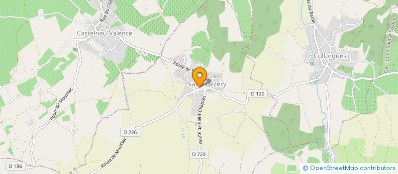 localisation de l'entreprise MADAME AURELIE PEYRONEL  BRIGNON