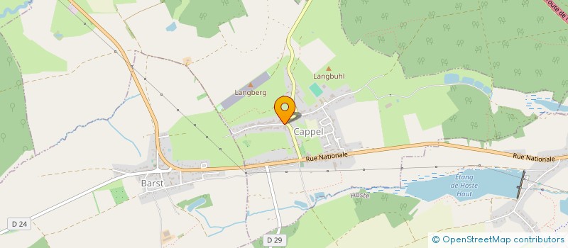 localisation de l'entreprise MADAME AURELIE PHILIPP  CAPPEL