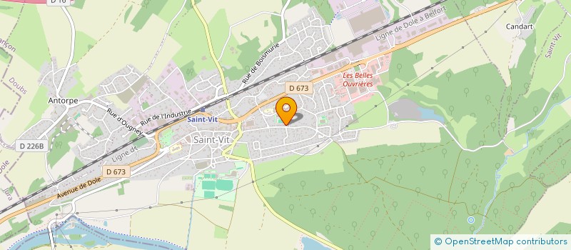 localisation de l'entreprise MADAME AURELIE PICARD  SAINT-VIT