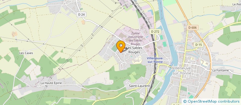 localisation de l'entreprise MADAME AURELIE PICARD à VILLENEUVE-SUR-YONNE