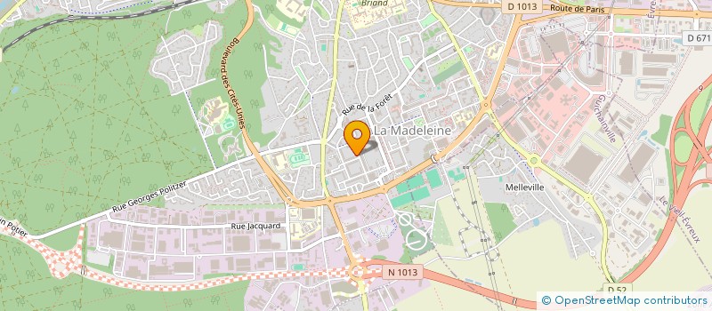 localisation de l'entreprise MADAME AURELIE PIDI PIDI ASETA  EVREUX