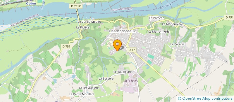 localisation de l'entreprise MADAME AURELIE PIERRON  OREE-D'ANJOU