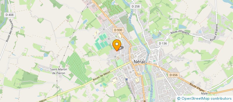 localisation de l'entreprise MADAME AURELIE PIETRZAK  NERAC