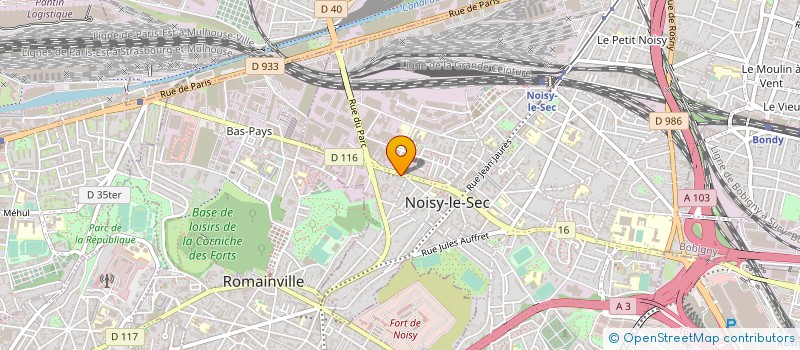 localisation de l'entreprise MADAME AURELIE PILORGE à NOISY-LE-SEC