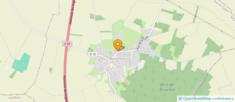 localisation de l'entreprise MADAME AURELIE PION  BOURLON