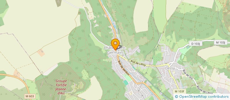 localisation de l'entreprise MADAME AURELIE PIOTROIS  LESSY