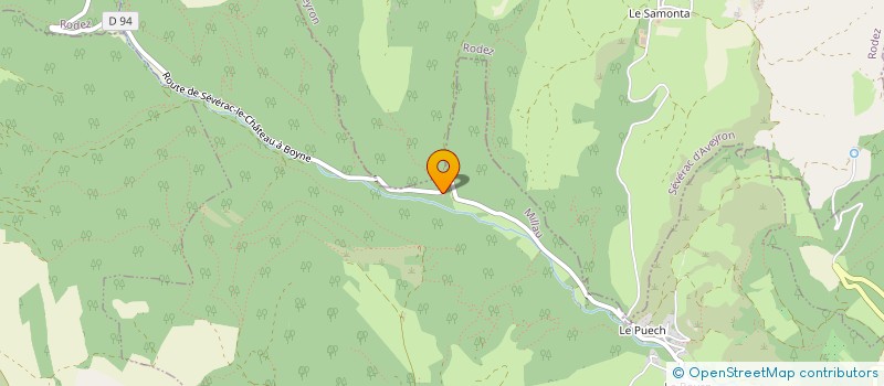 localisation de l'entreprise MADAME AURELIE PIRES  RIVIERE-SUR-TARN