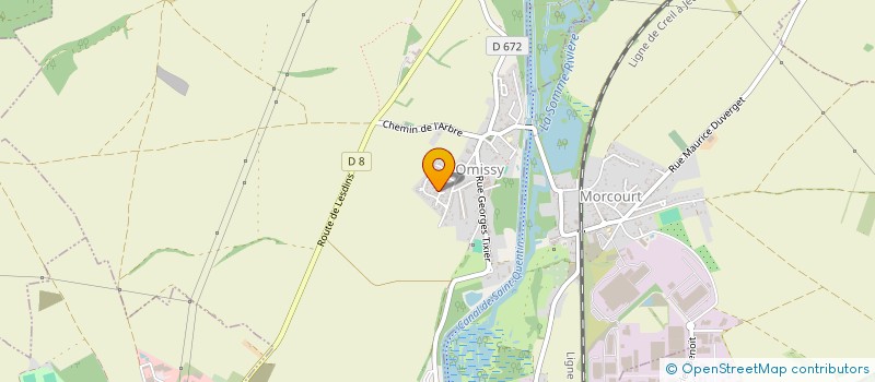 localisation de l'entreprise MADAME AURELIE PIRONET  OMISSY