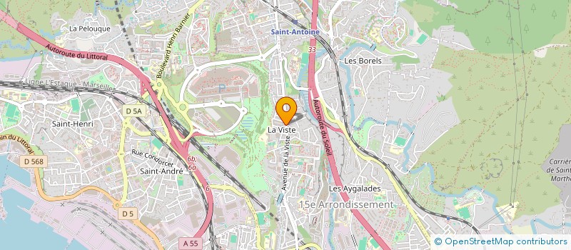 localisation de l'entreprise MADAME AURELIE PIRONTI à MARSEILLE
