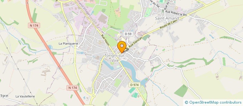 localisation de l'entreprise MADAME AURELIE PITON  TORIGNY-LES-VILLES