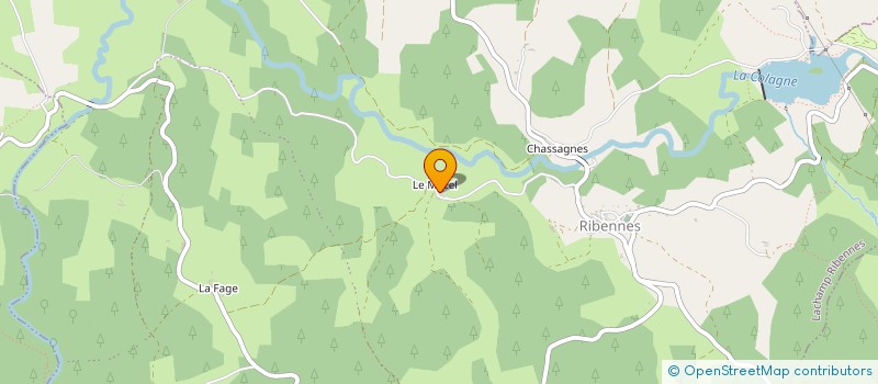 localisation de l'entreprise MADAME AURELIE PLANCHON  LES LAUBIES