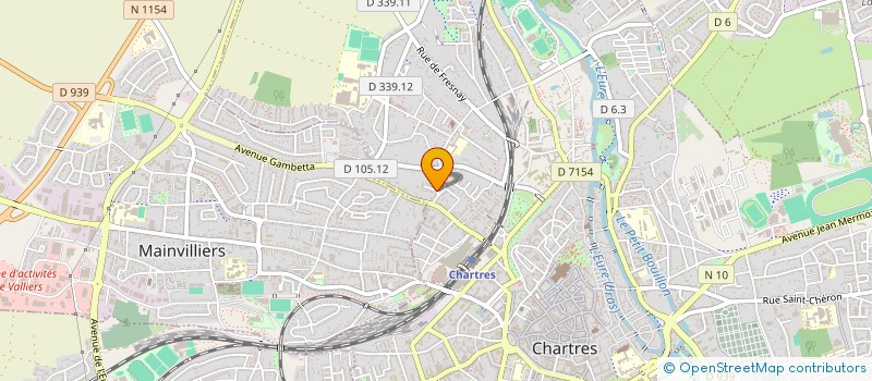 localisation de l'entreprise MADAME AURELIE PLANQUE à CHARTRES