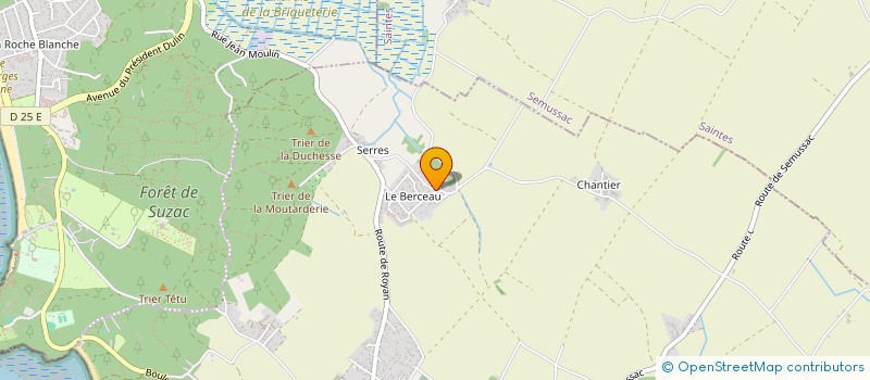 localisation de l'entreprise MADAME AURELIE PLASMONDON  MESCHERS-SUR-GIRONDE