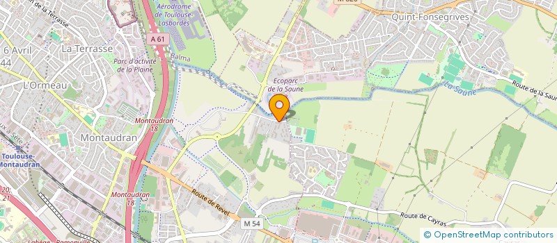 localisation de l'entreprise MADAME AURELIE PLENAT à TOULOUSE