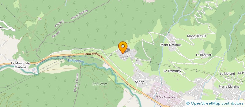 localisation de l'entreprise MADAME AURELIE POENCIN  UGINE