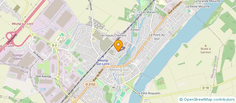localisation de l'entreprise MADAME AURELIE POIX à MEUNG-SUR-LOIRE