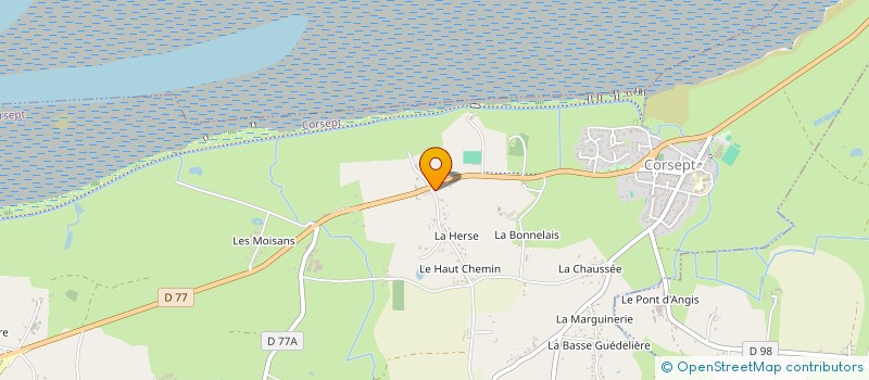 localisation de l'entreprise MADAME AURELIE PORCHER à CORSEPT