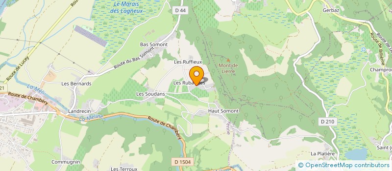 localisation de l'entreprise MADAME AURELIE PORQUET  YENNE