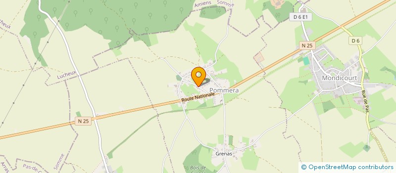 localisation de l'entreprise MADAME AURELIE POUTRAIN  POMMERA