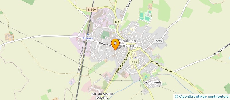 localisation de l'entreprise MADAME AURELIE PROISY à MONTIGNY-EN-CAMBRESIS