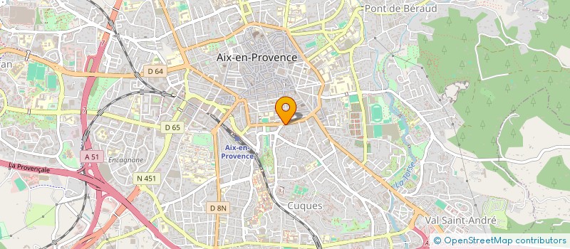 localisation de l'entreprise MADAME AURELIE QUERE à AIX-EN-PROVENCE