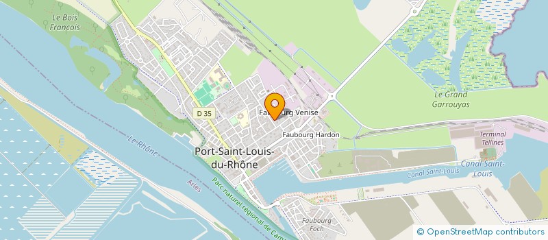 localisation de l'entreprise MADAME AURELIE RACZKOWSKI à PORT-SAINT-LOUIS-DU-RHONE
