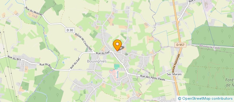 localisation de l'entreprise MADAME AURELIE RASSE à BOUVIGNIES