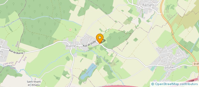 localisation de l'entreprise MADAME AURELIE REGAD  BIARNE