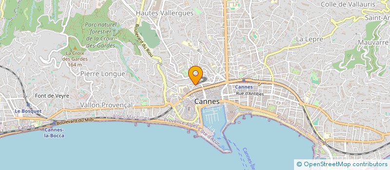 localisation de l'entreprise MADAME AURELIE REIMER à CANNES