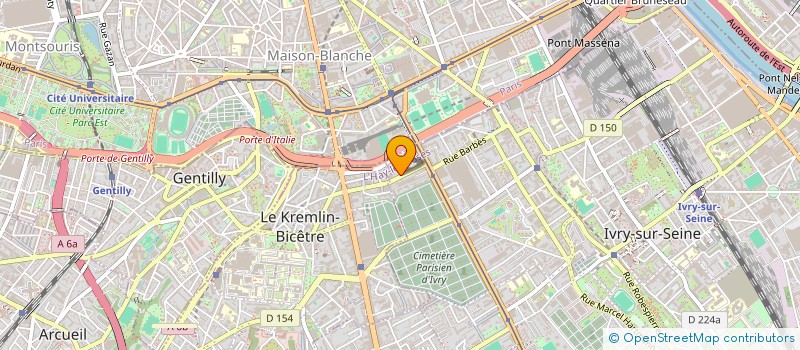 localisation de l'entreprise MADAME AURELIE REMIZE à IVRY-SUR-SEINE