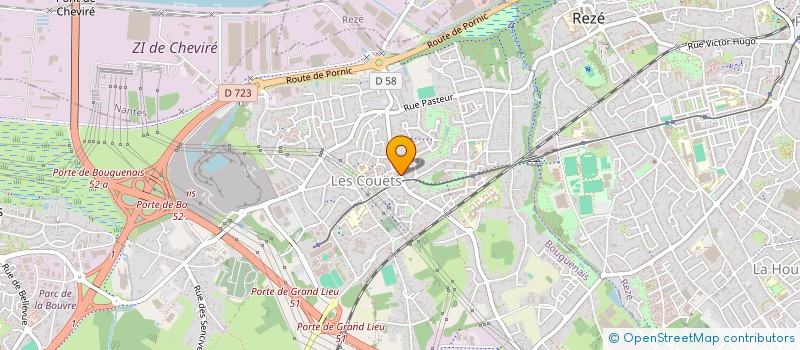 localisation de l'entreprise MADAME AURELIE RENARD  BOUGUENAIS