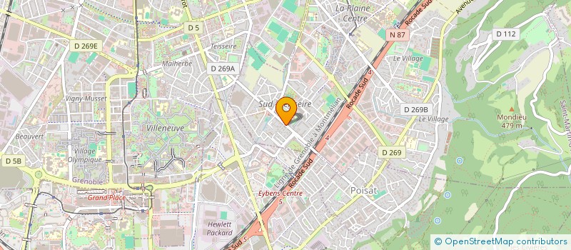 localisation de l'entreprise MADAME AURELIE RENARD-HACHIN à SAINT-MARTIN-D'HERES